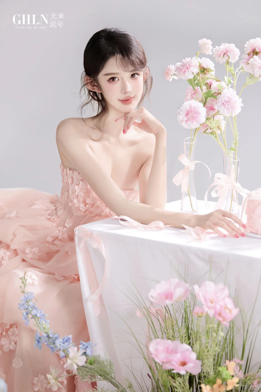 拍到了春日版金智媛🫧韩系氧气感花漾写真🌸