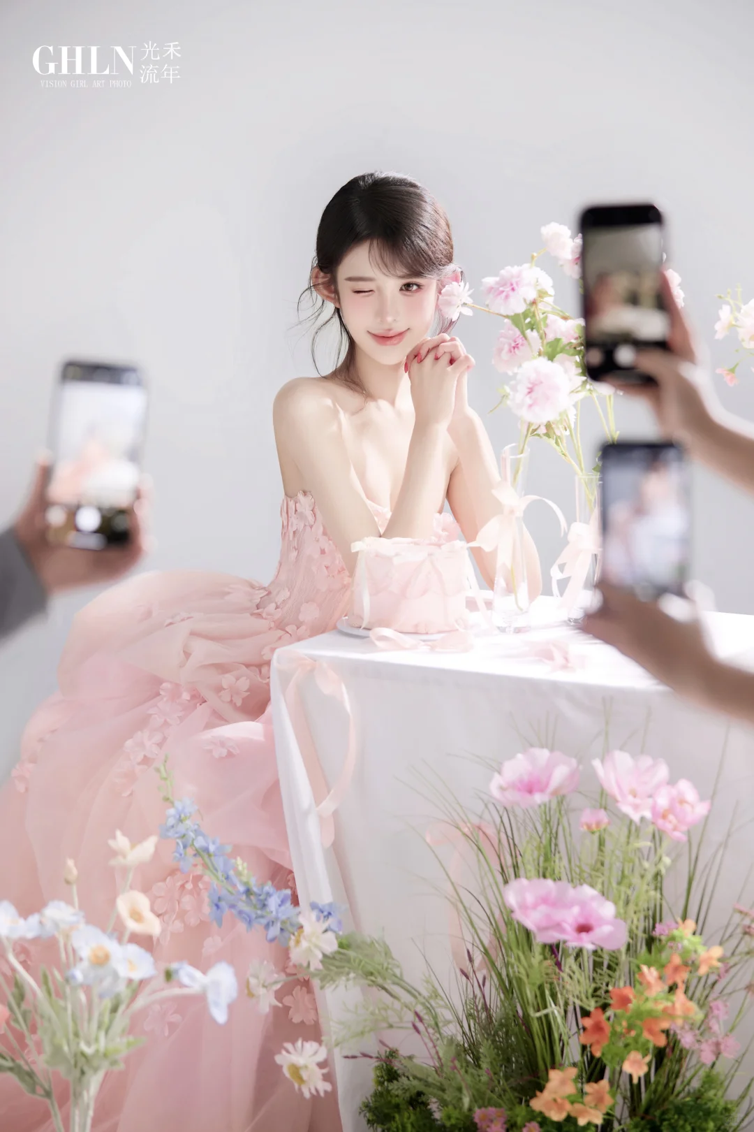 拍到了春日版金智媛🫧韩系氧气感花漾写真🌸