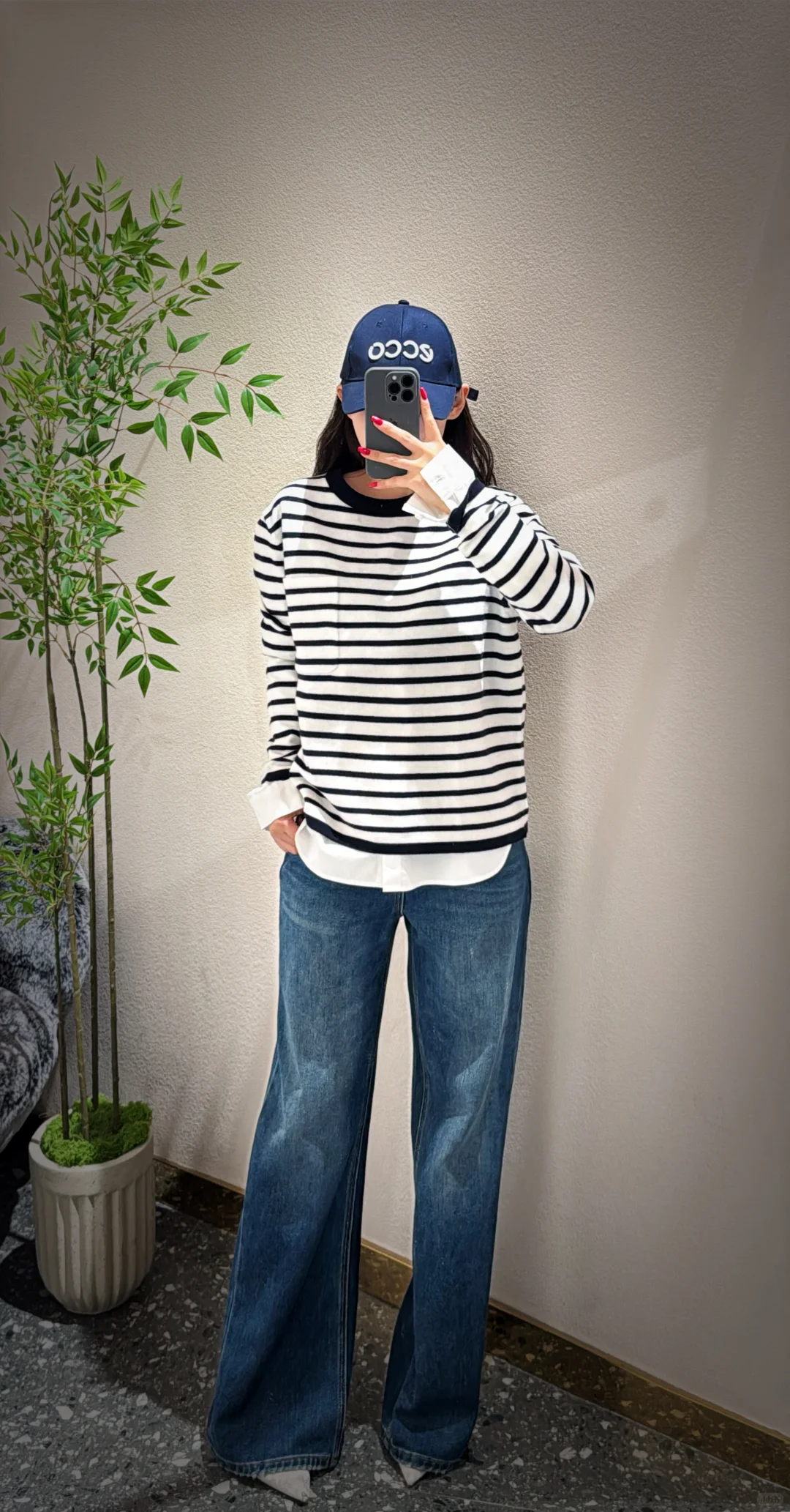 简简单单的条纹衫，yyds