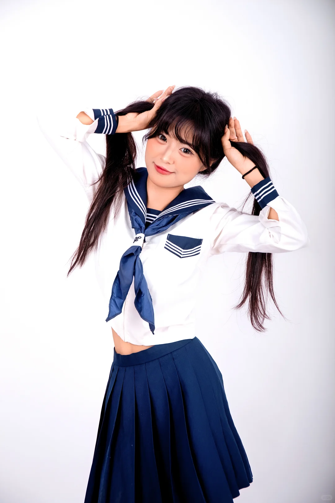 ✨超元气jk少女拍照姿势分享！