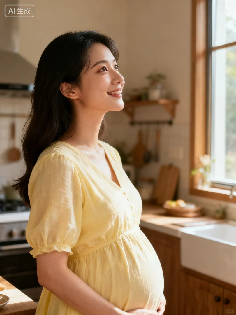 现代风女神怀孕壁纸