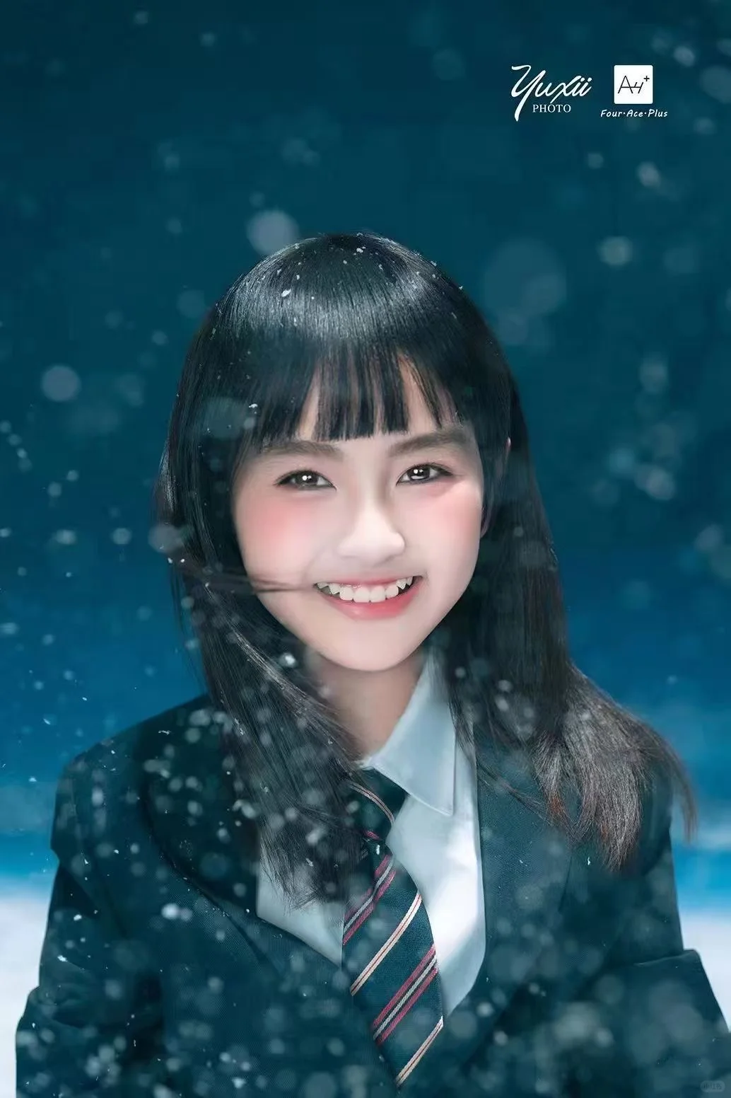 宜昌日系校园jk雪景写真✨