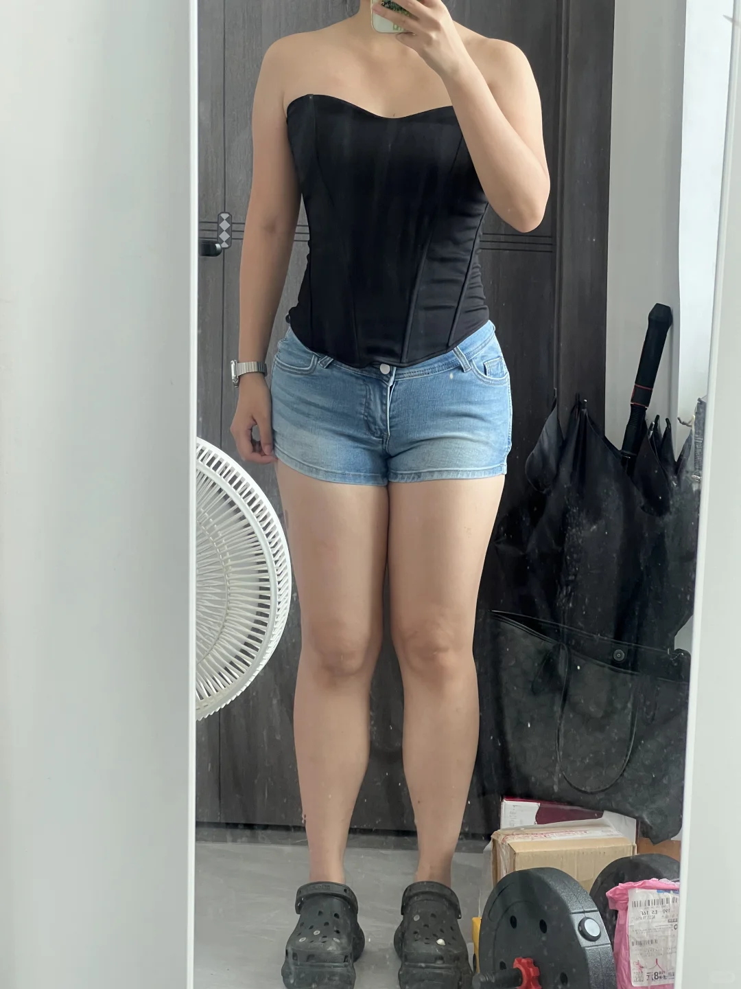 pxx鱼骨抹胸上身测评