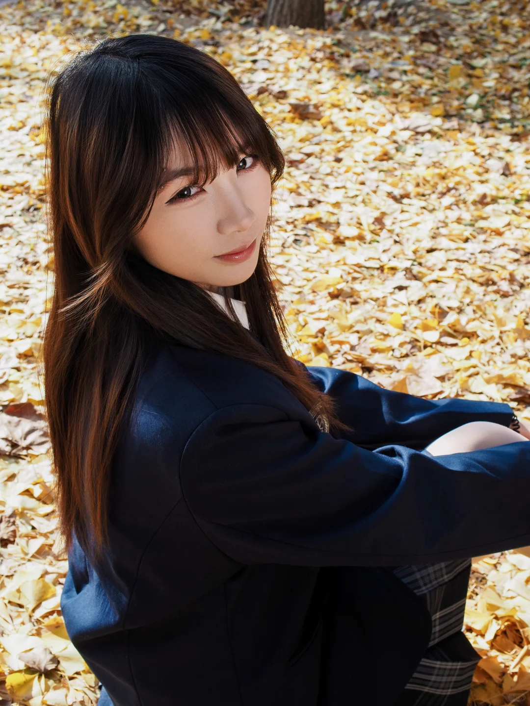 秋日JK｜把“校园女主”的松弛感焊在身上