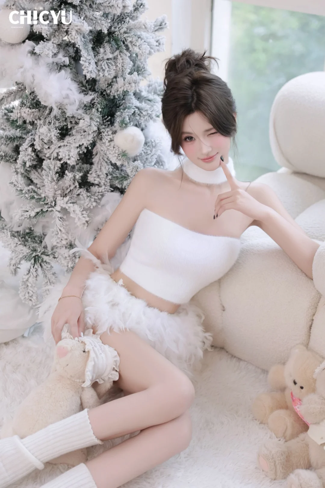 属于圣诞的“纯欲小蛋糕”🎄成都写真