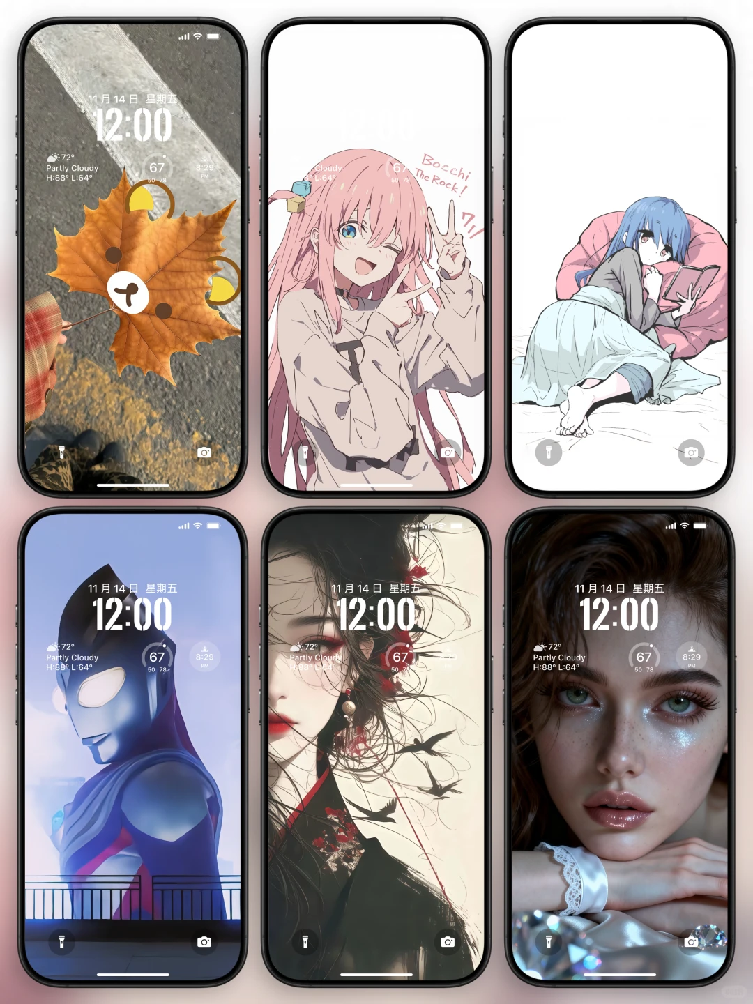 热门精选高清手机锁屏壁纸丨简介拿图