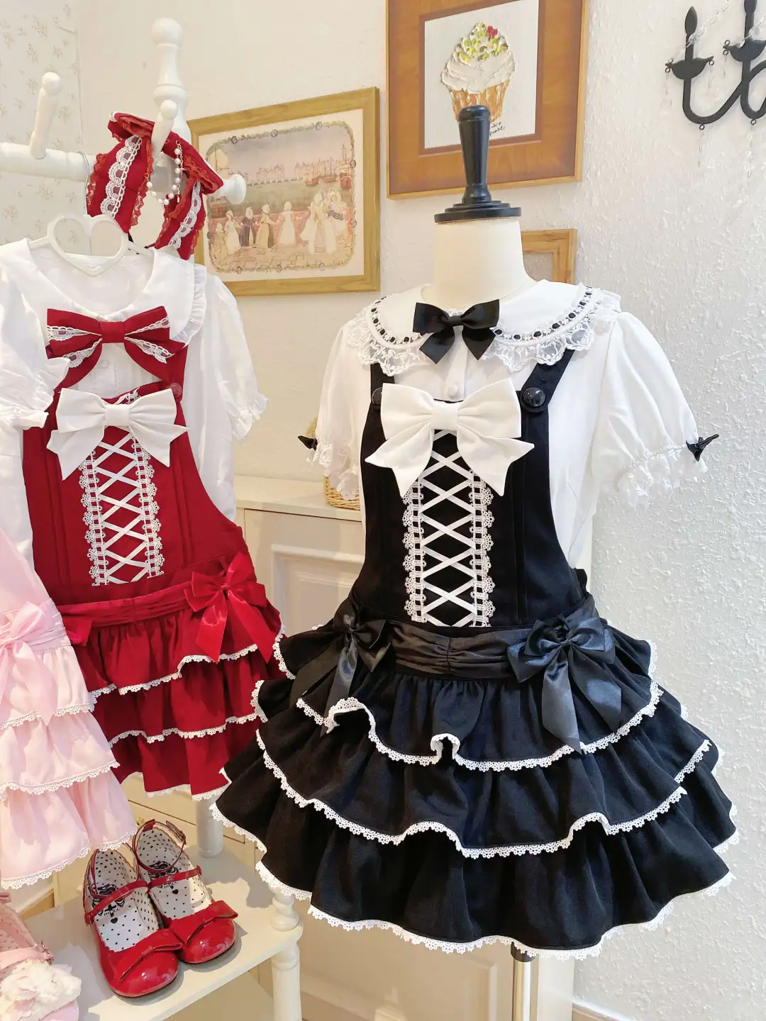 🔥昭和蛋糕裙太香了