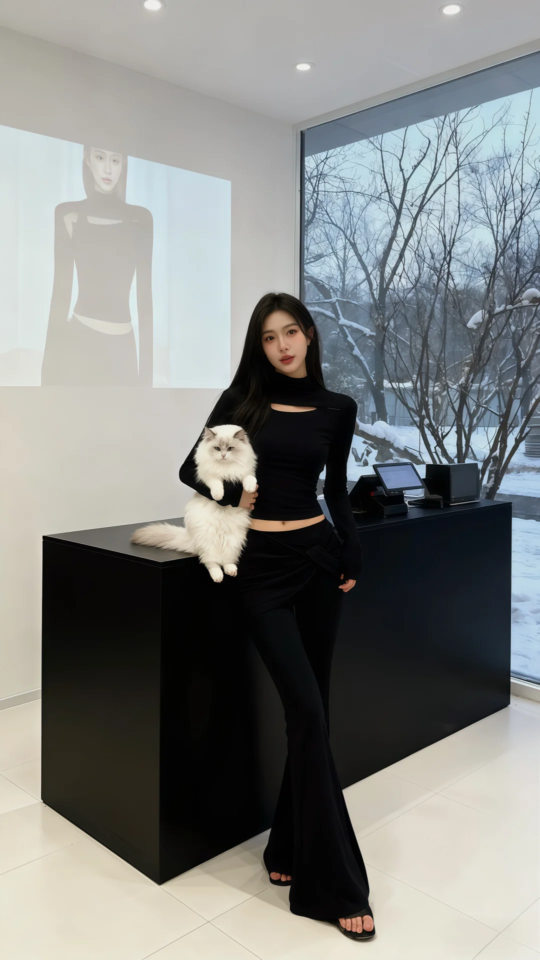 这个look也太显瘦了吧！