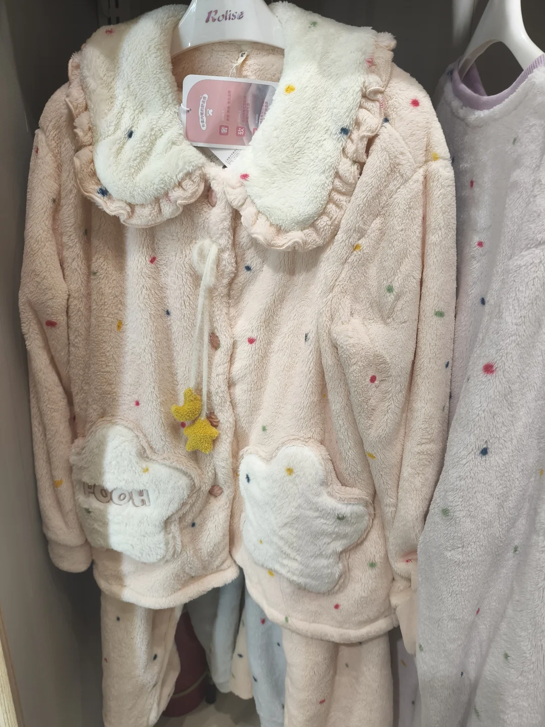 罗丽丝冬季厚睡衣