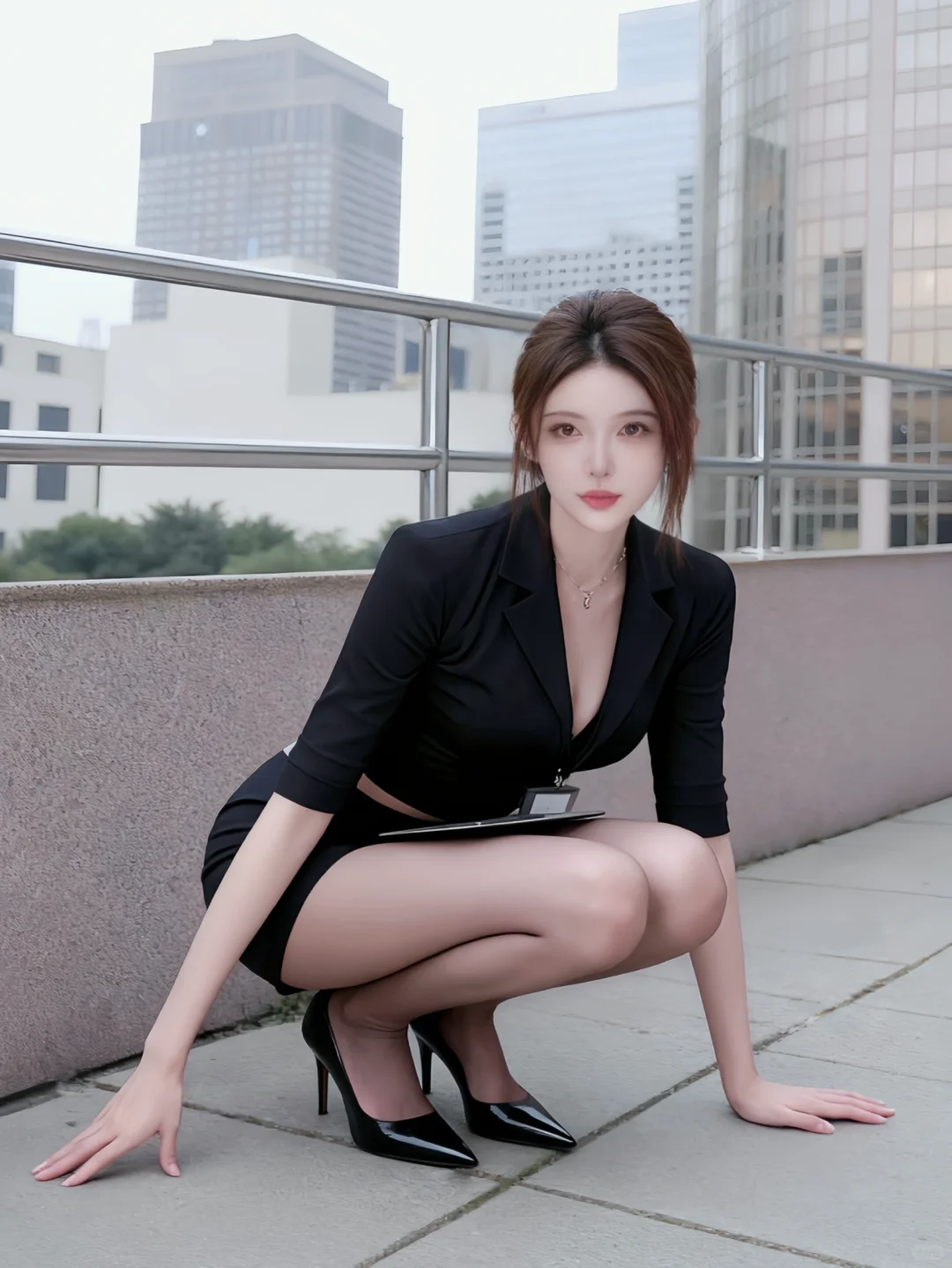 标题：谁上班穿成这样啊…被老板问链接了🤣