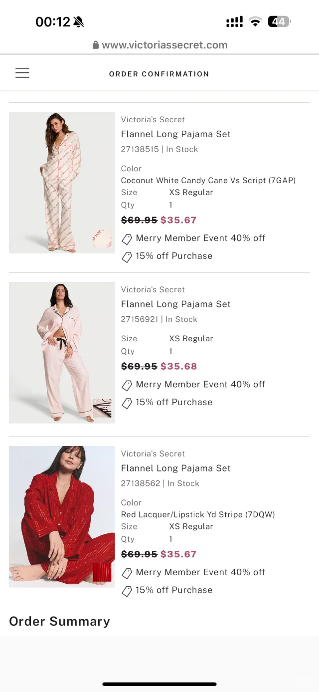 🇺🇸北美一百刀拿下三套维秘睡衣🛍️