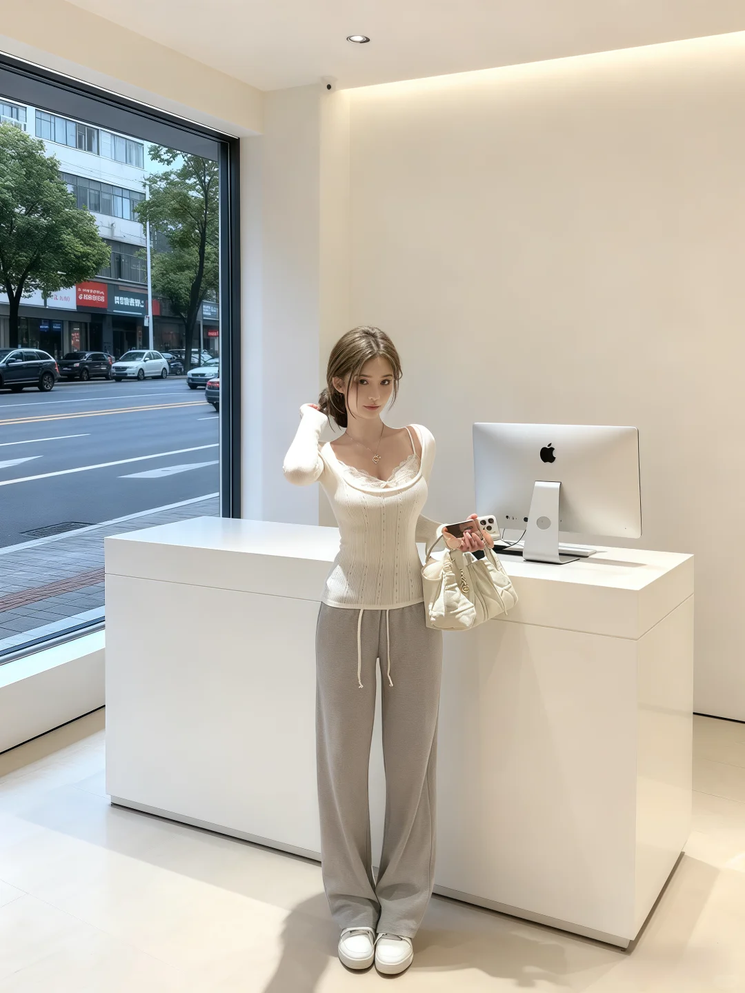 纯欲蕾丝小上衣