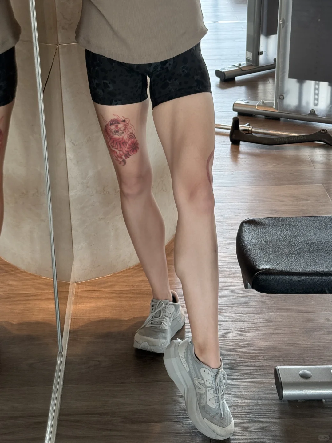 森森，你腿很粗