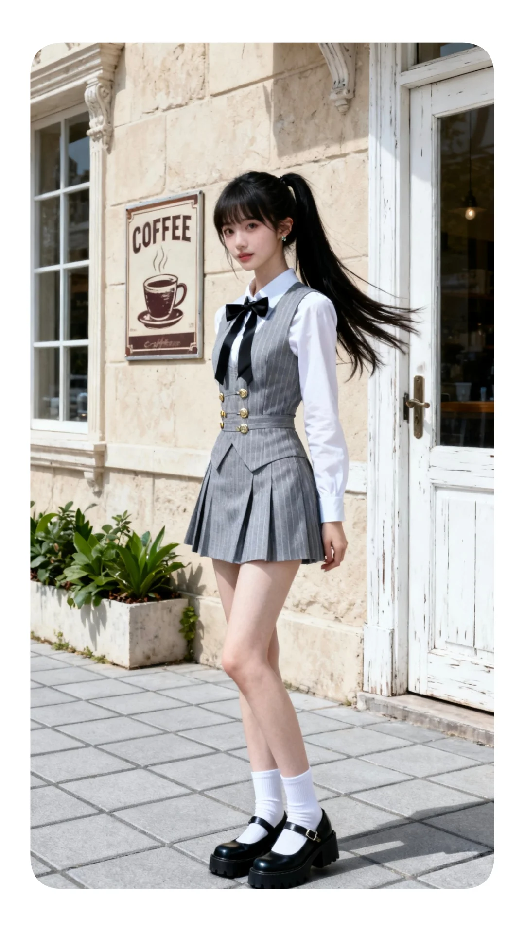 学院系JK写真｜乖乖女与软萌校系感一起拿捏