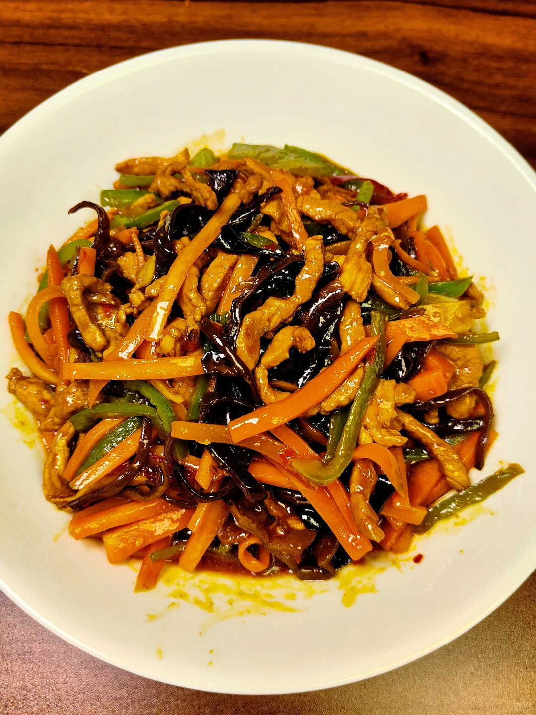 一人食Ｉ超下饭鱼香肉丝🥘（附教程）