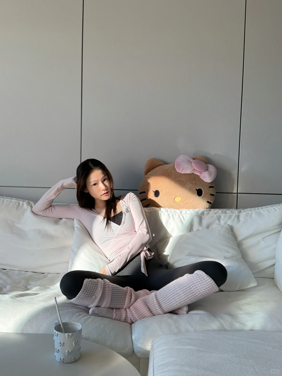 今日普拉提ootd ｜🩰🎀💕