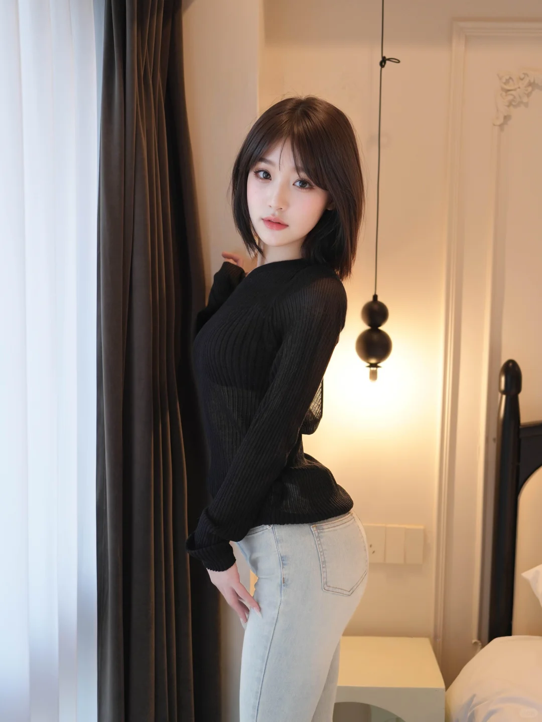 Zhi 汁的生活写真，裤里丝超级有魅力！