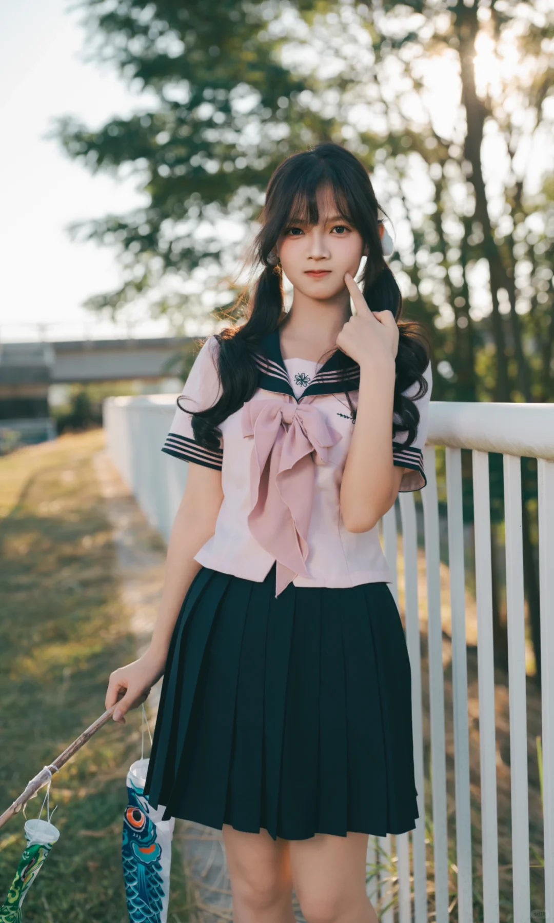 抓鲤鱼的限定氛围感📸️