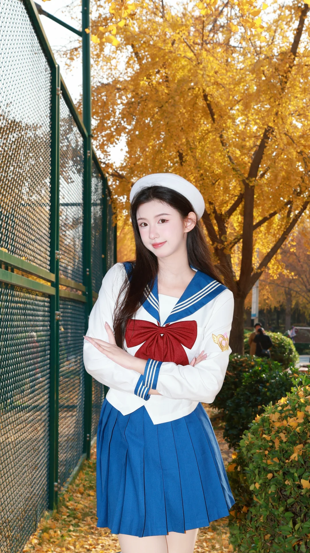 银杏跟jk更配哦~