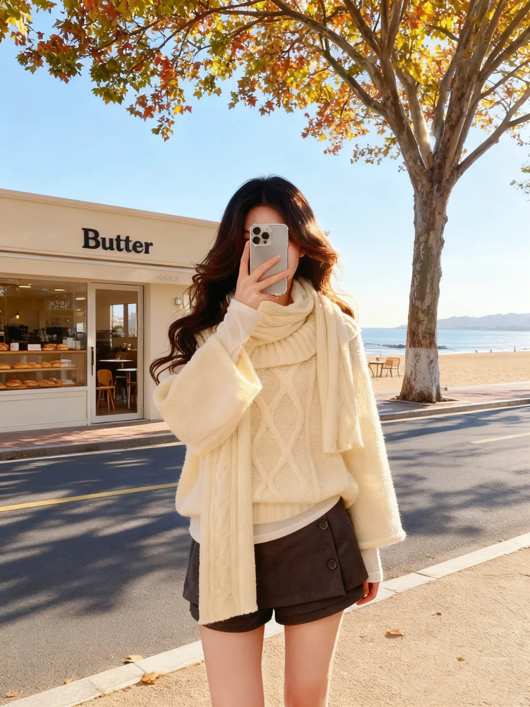 韩系奶油奶茶ins风穿搭！