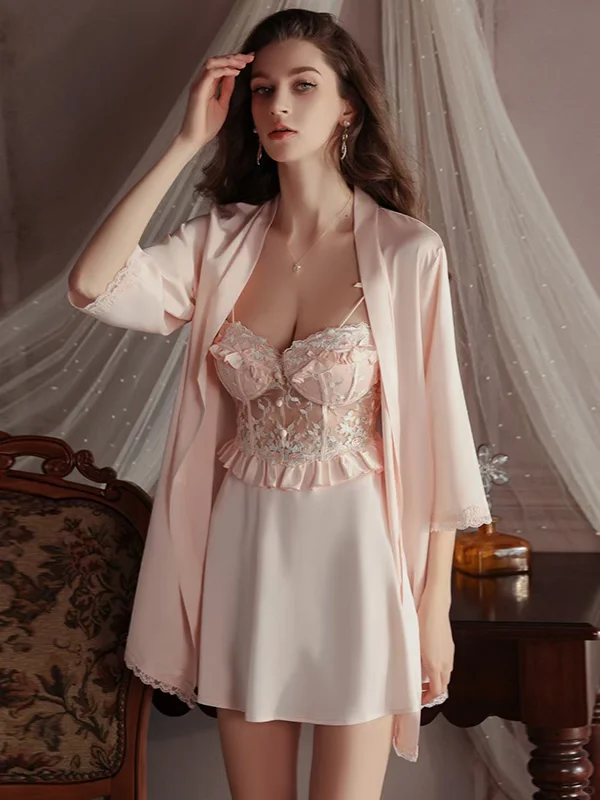 ✨超仙睡衣！聚拢效果绝了💗身材爆好！