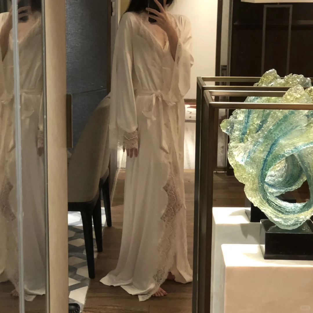 维密睡袍全身图来啦