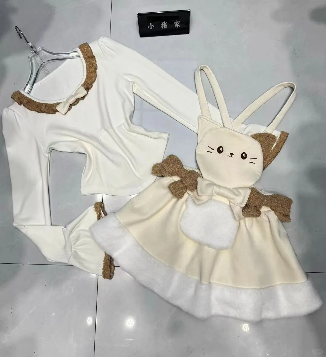 小猪家广州沙河金马甜美辣妹纯欲风女装档口