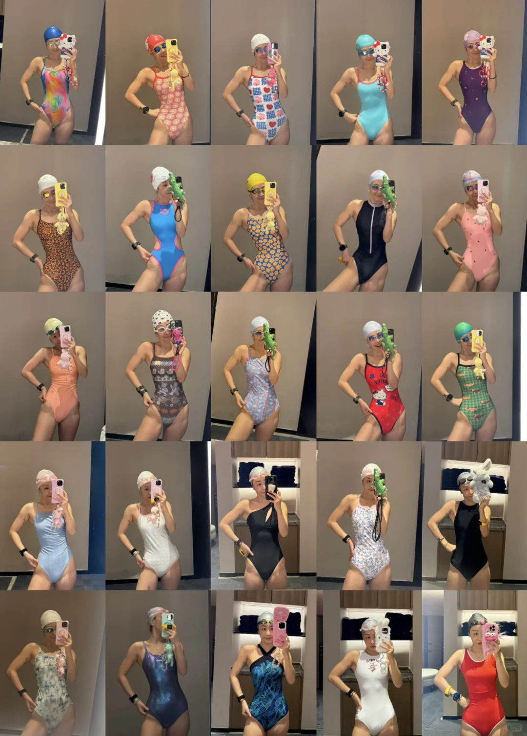 我和我的30件泳衣（持续更新中🤪