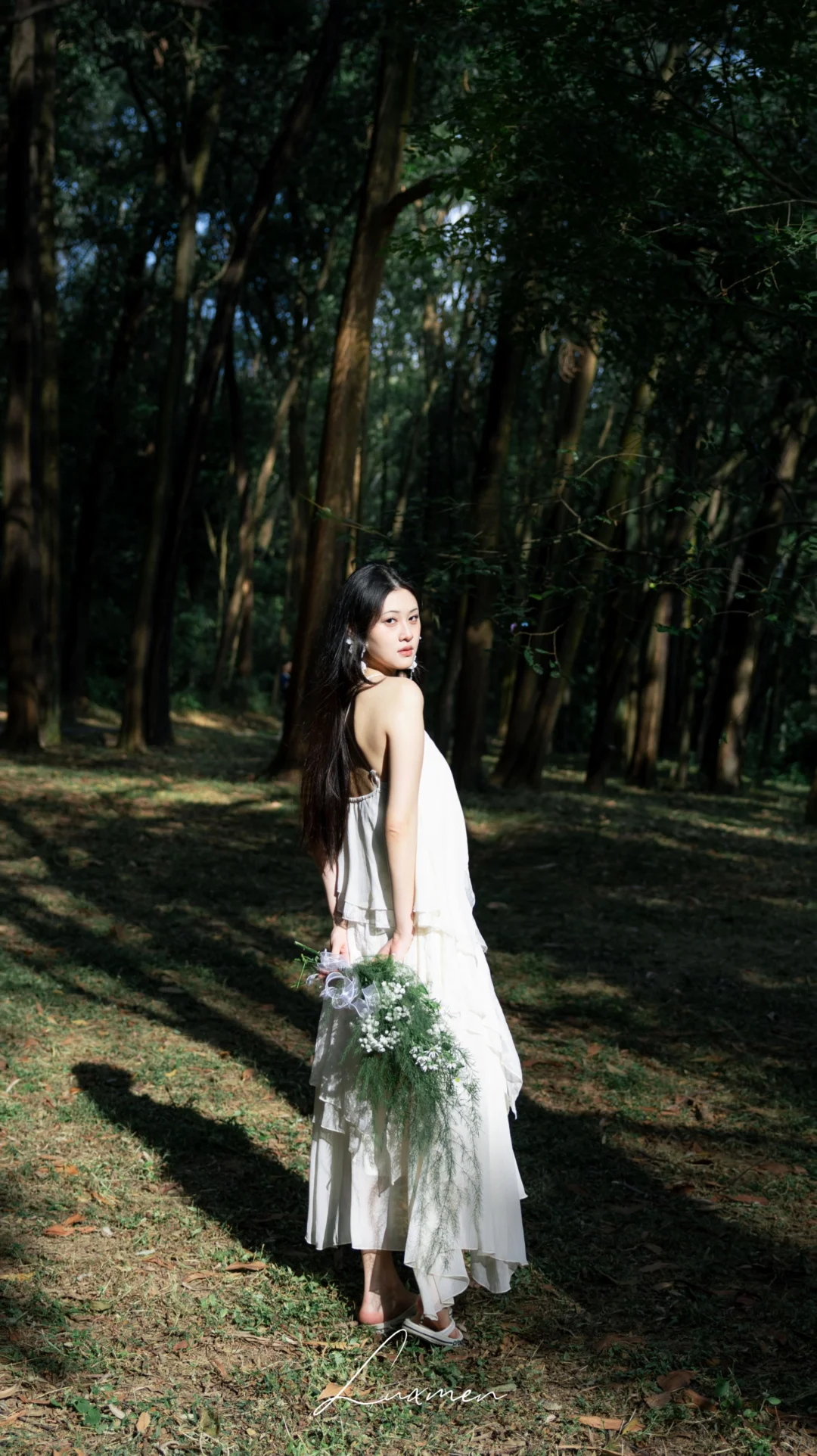 漫步在 秋风还未到达的森林