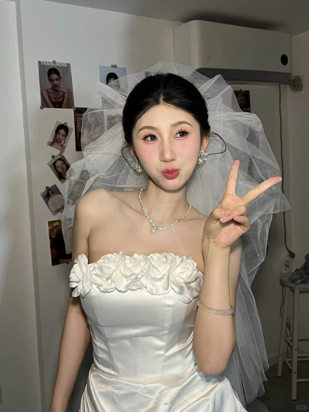 第一次做模特就赚了2000块～