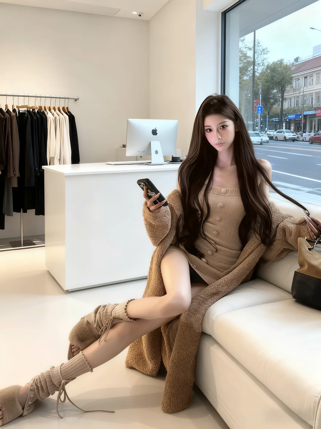 胶片氛围感的约会穿搭～