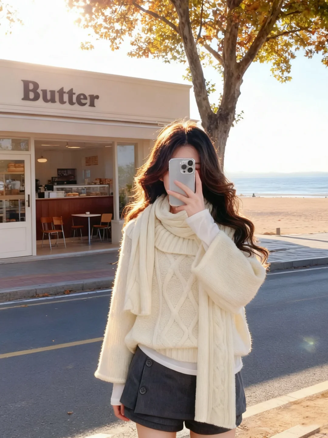 韩系奶油奶茶ins风穿搭！