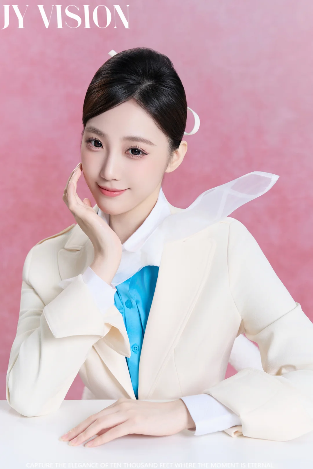 拜托！这才叫“韩系制服写真”💎大韩航空好美