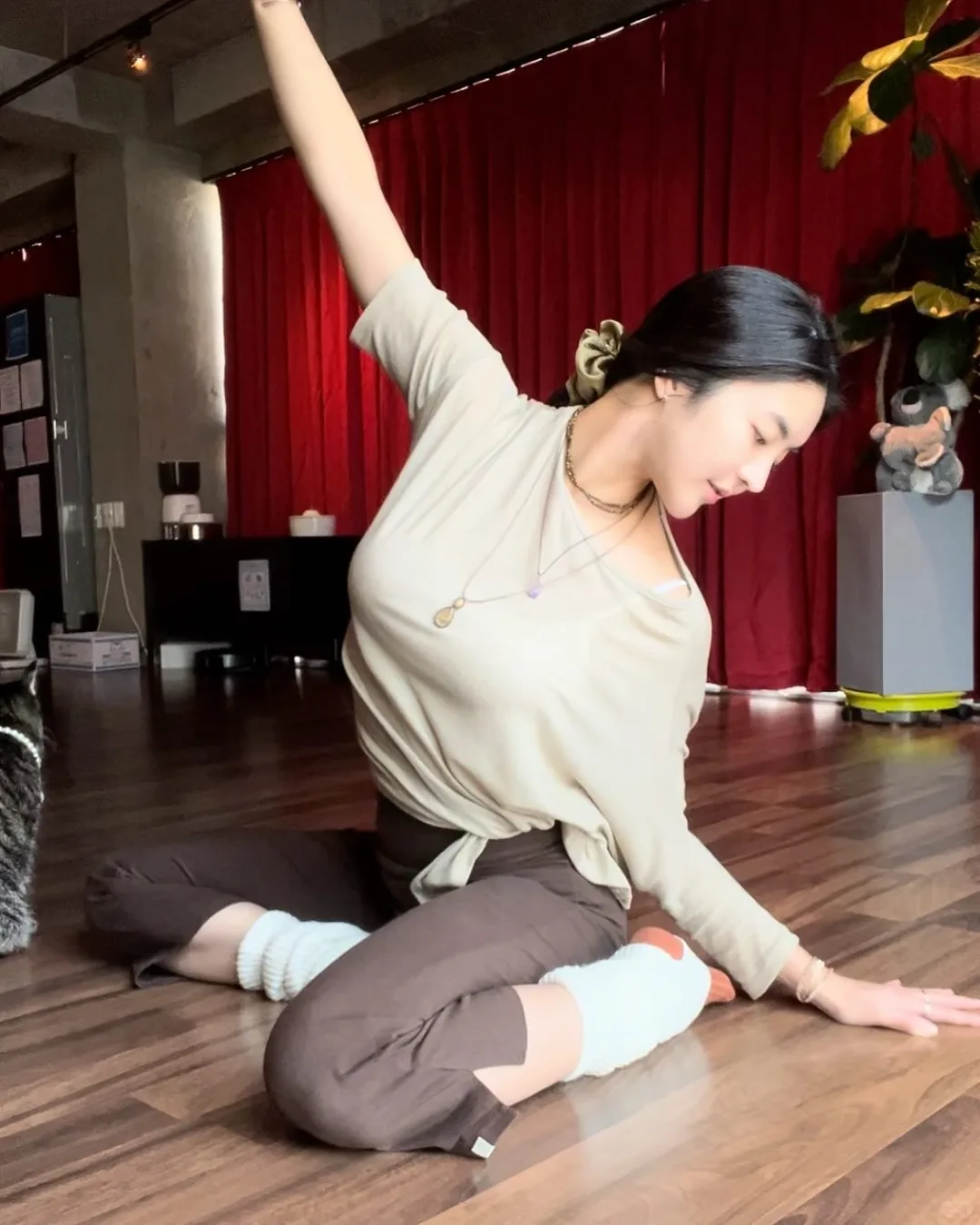 OOTD丨김예리瑜伽老师穿搭合集