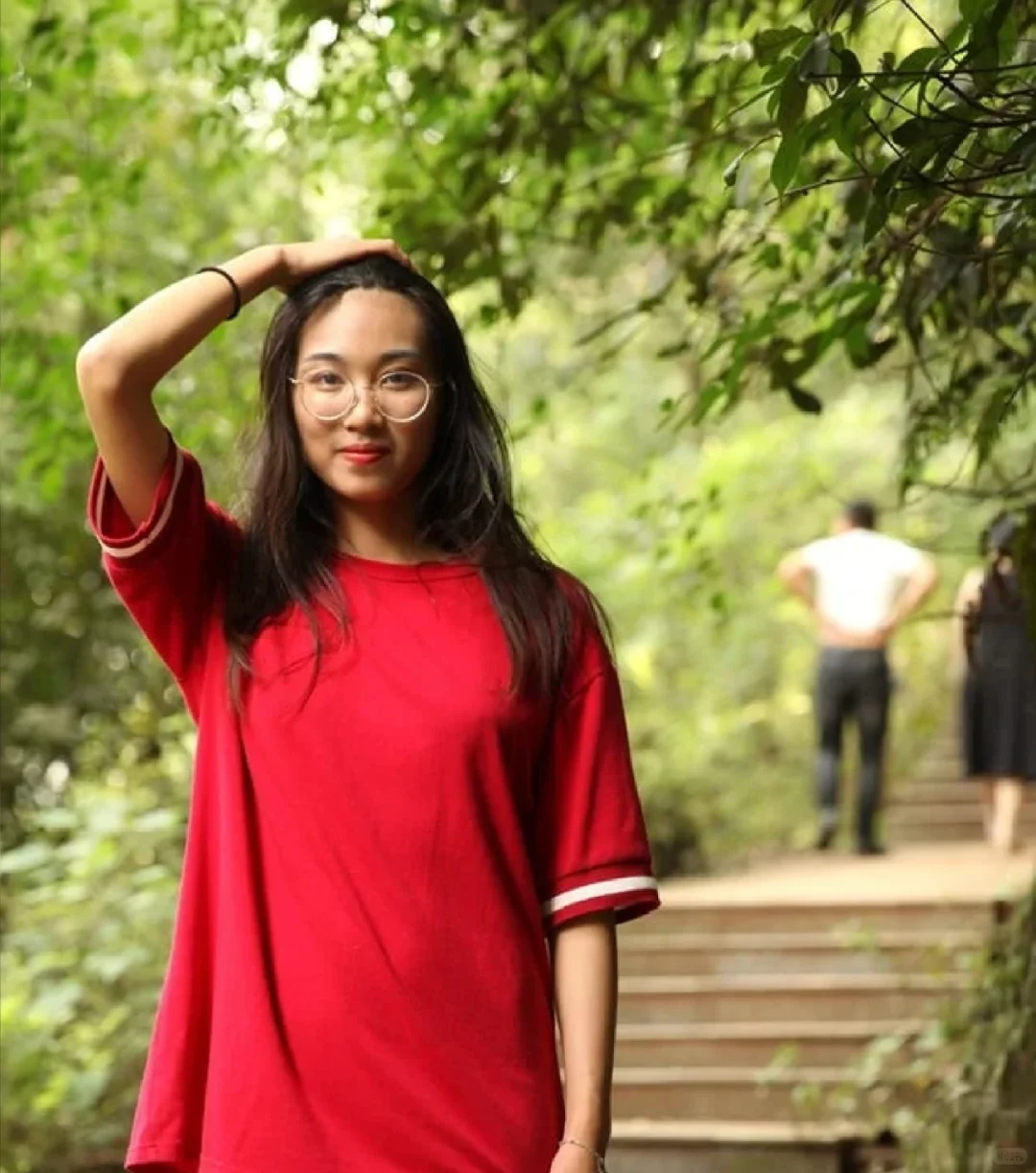 老照片，游玩（公园）反差熟女（352/500）