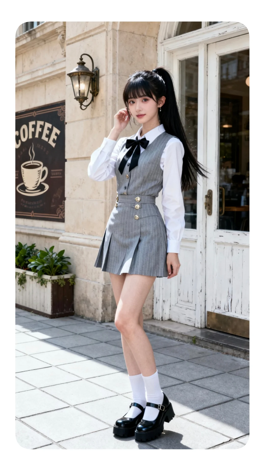 学院系JK写真｜乖乖女与软萌校系感一起拿捏