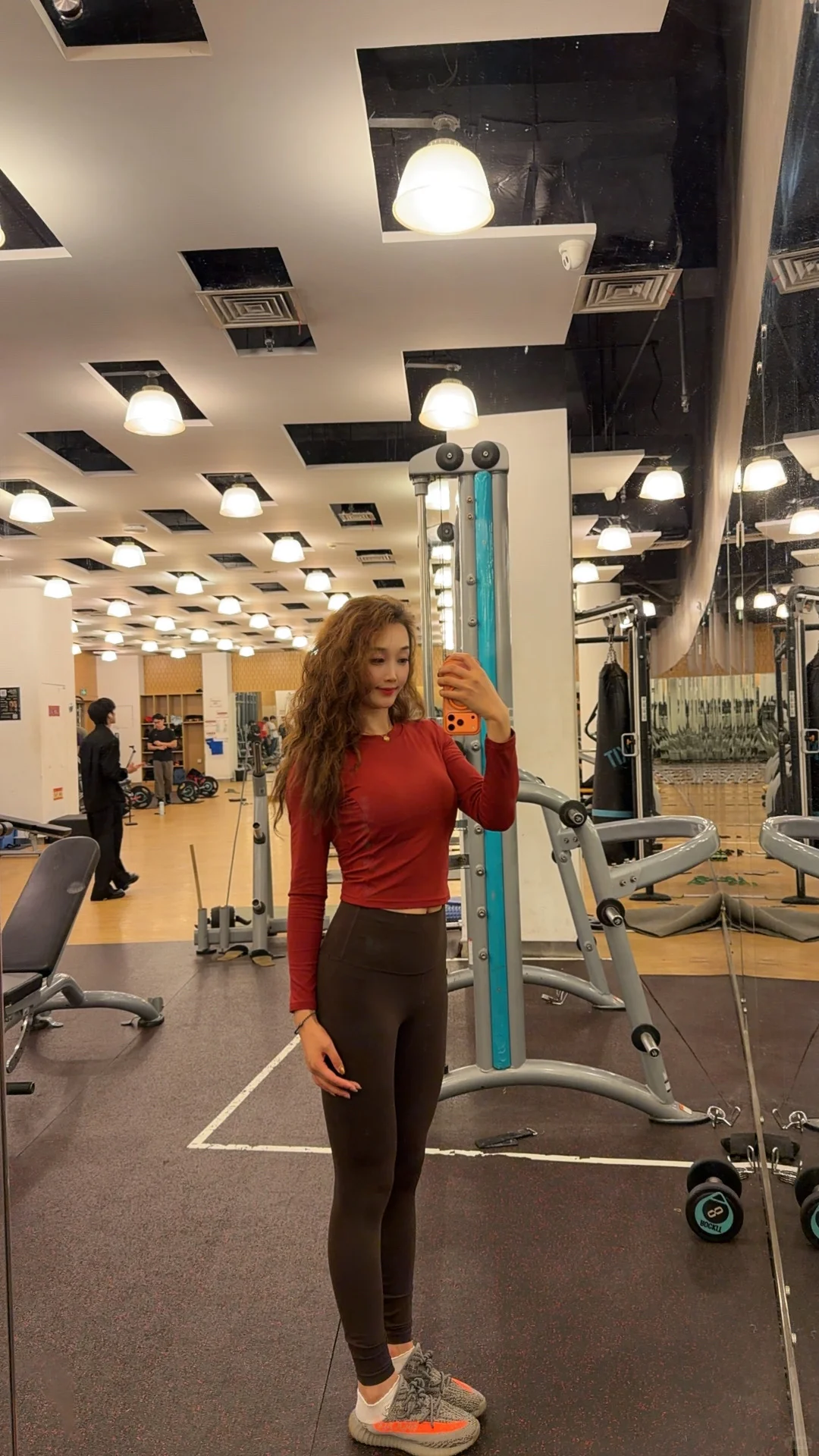 练完健身直接拍！