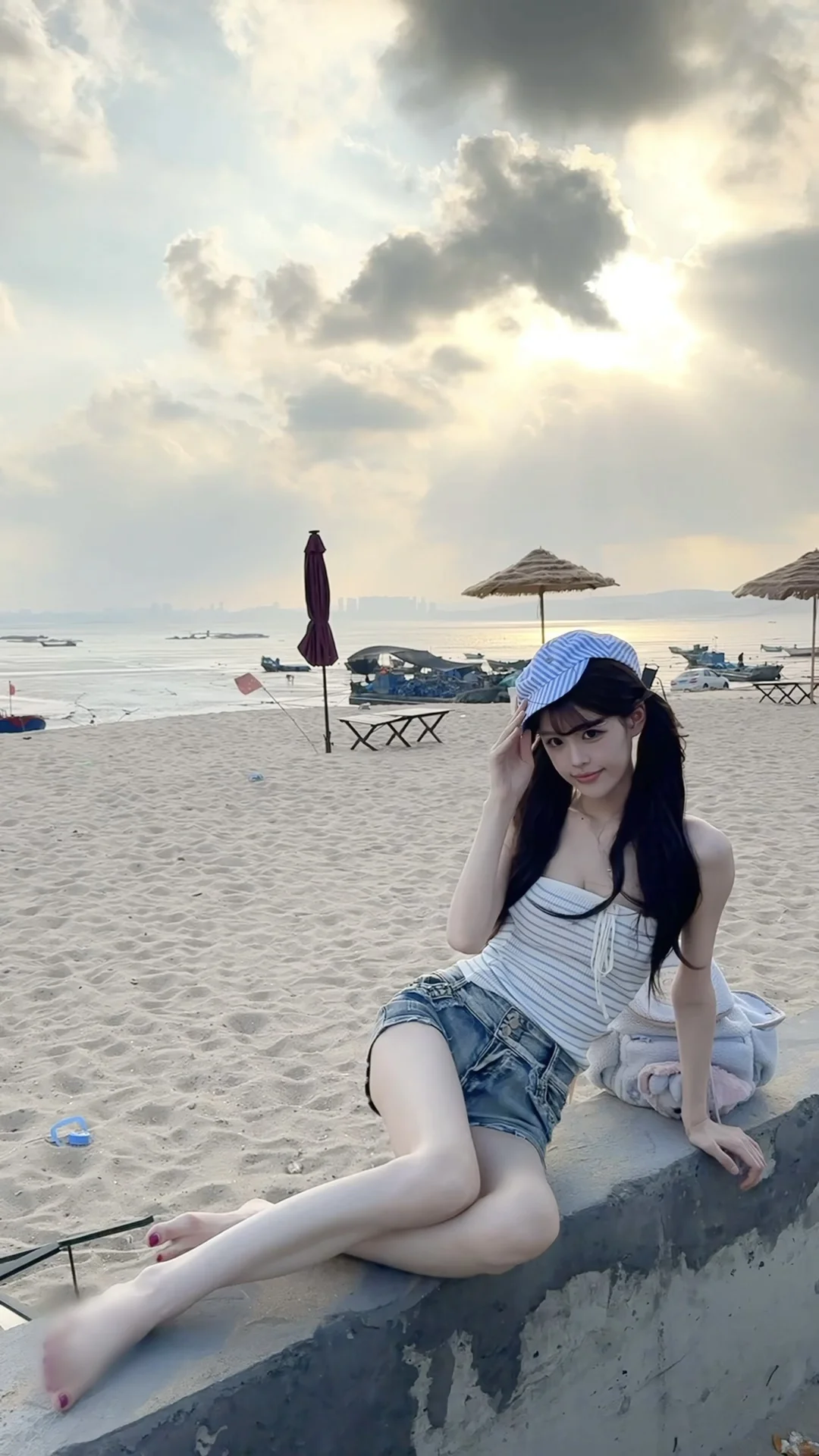 存一些海边拍照姿势🏖️🫧