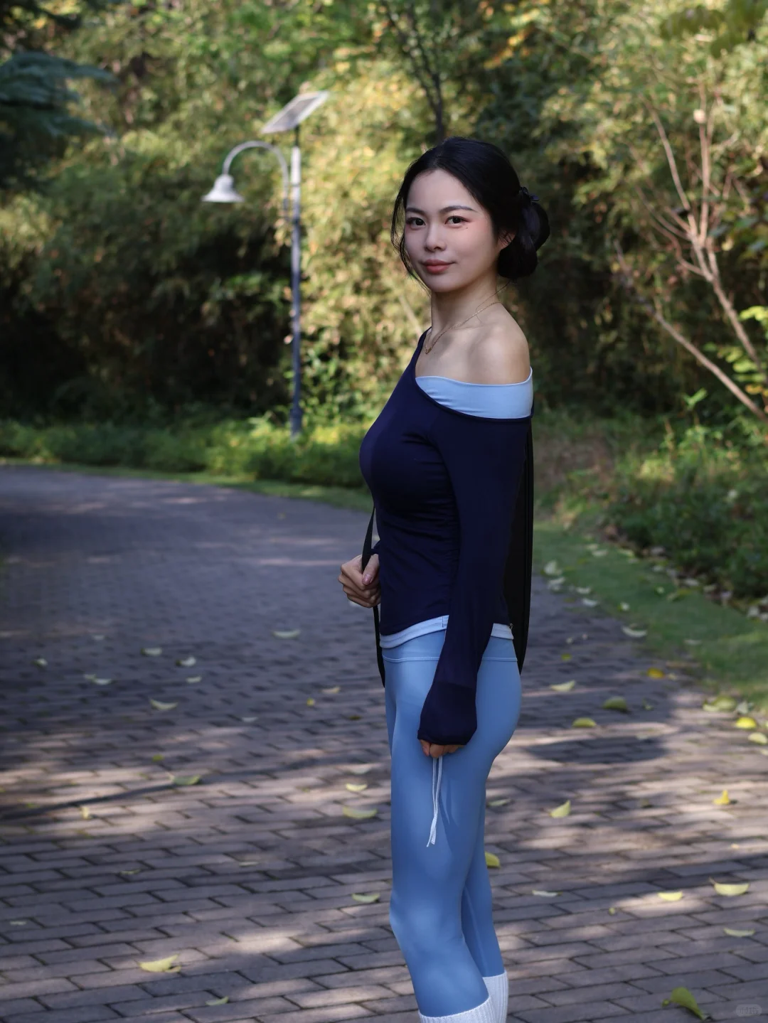 体验瑜伽服出门的一天！！