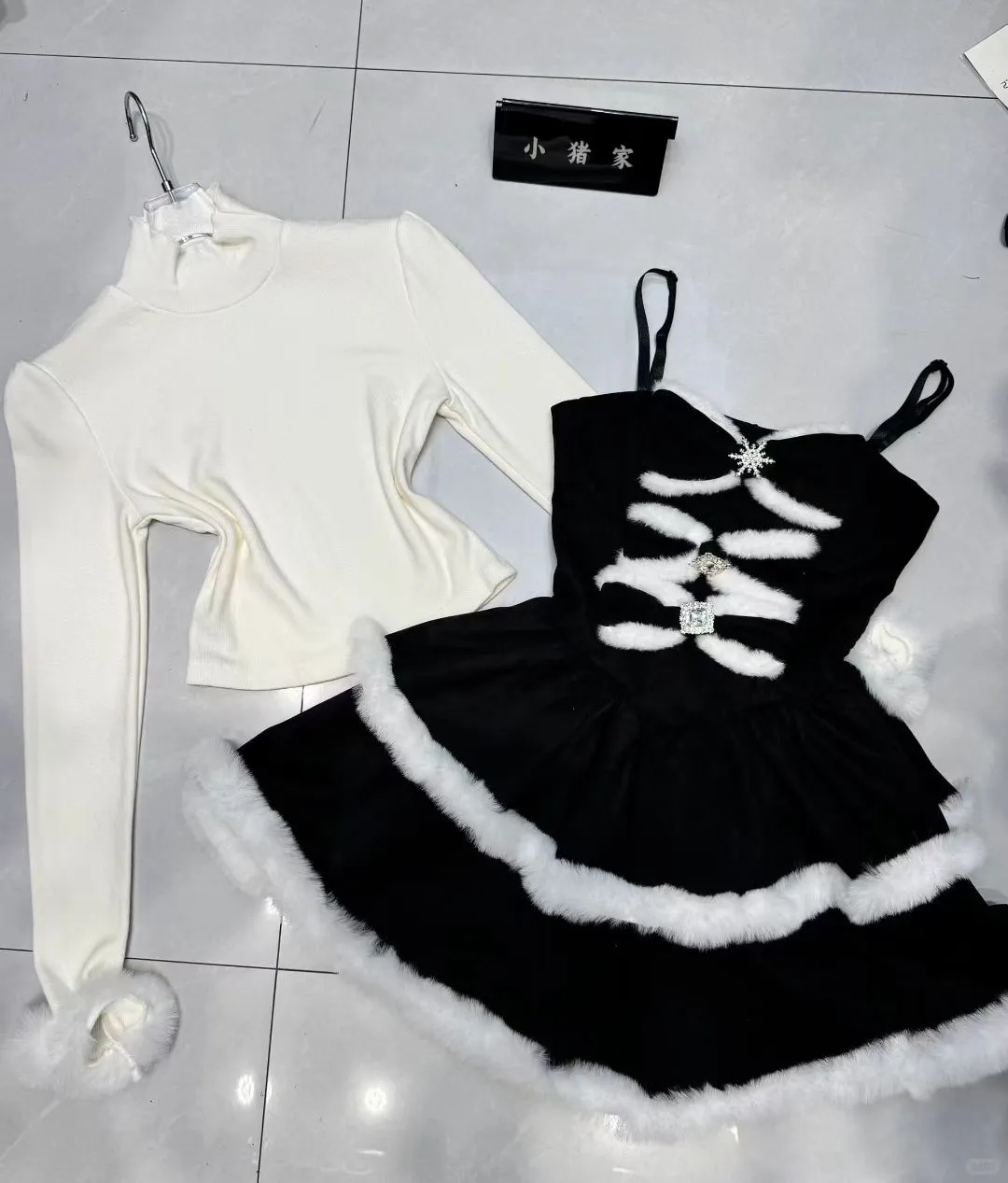 小猪家广州沙河金马甜美辣妹纯欲风女装档口