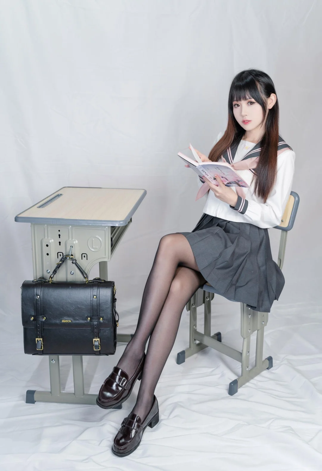 被jk制服的少女治愈到了！