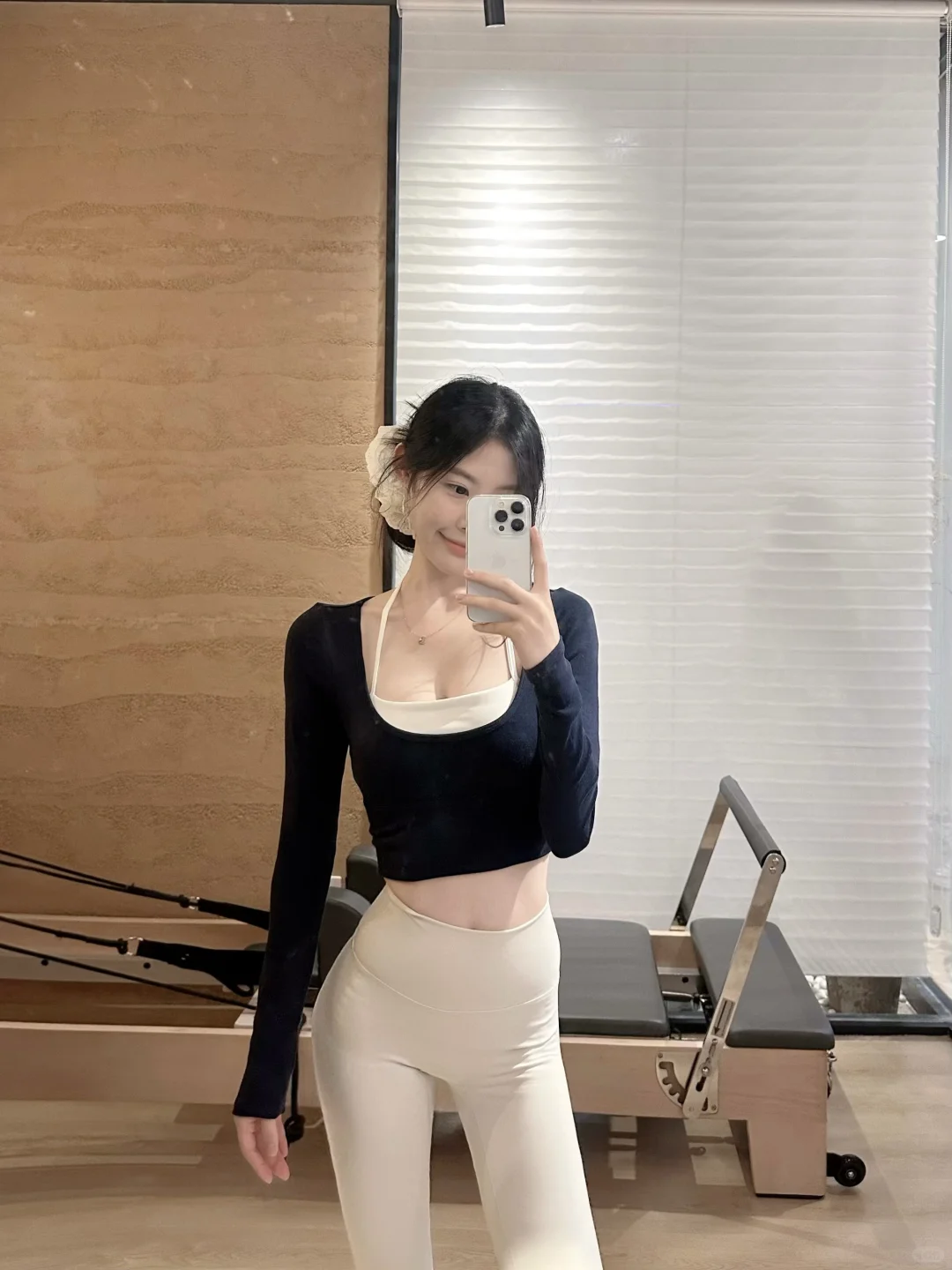 今日普拉提穿搭🧘🏻‍♀️