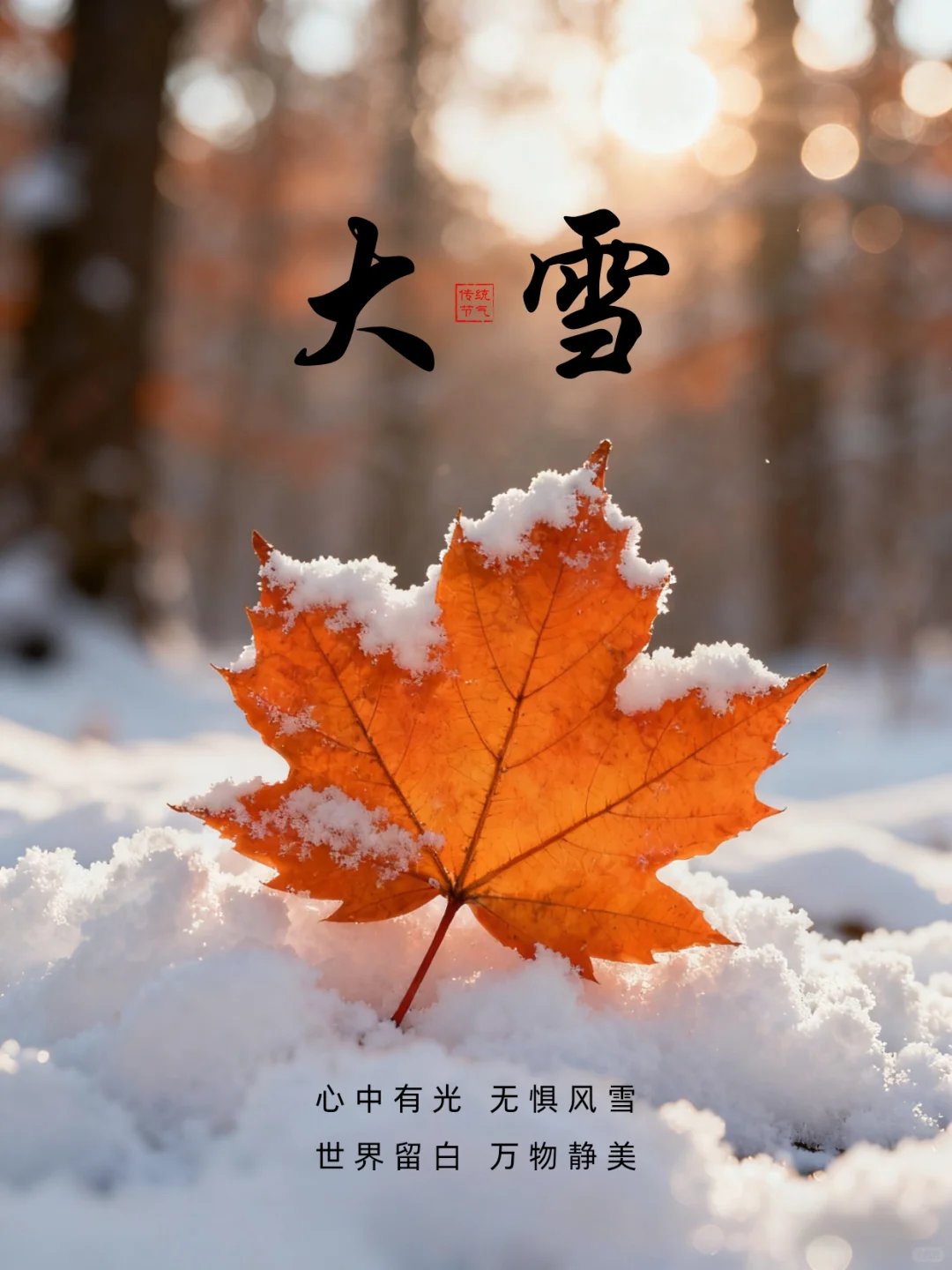 大雪｜岁寒情深，遇见冬日浪漫