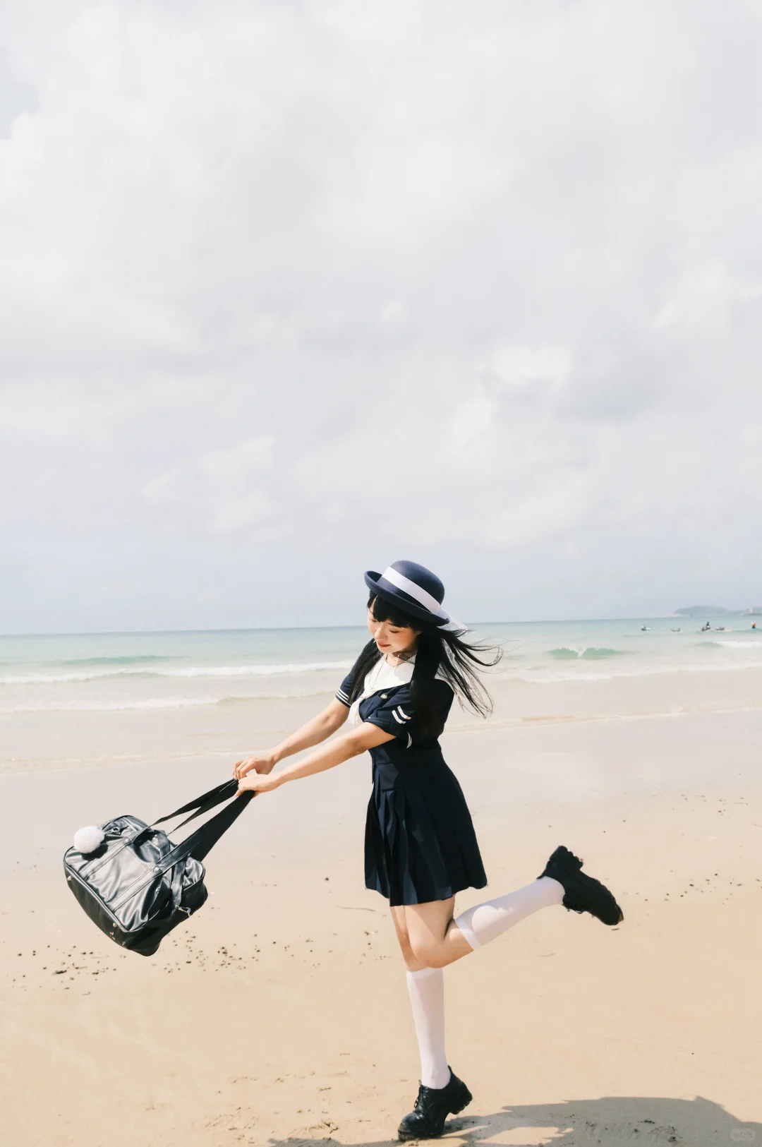 海边当然要穿一把Jk🌊