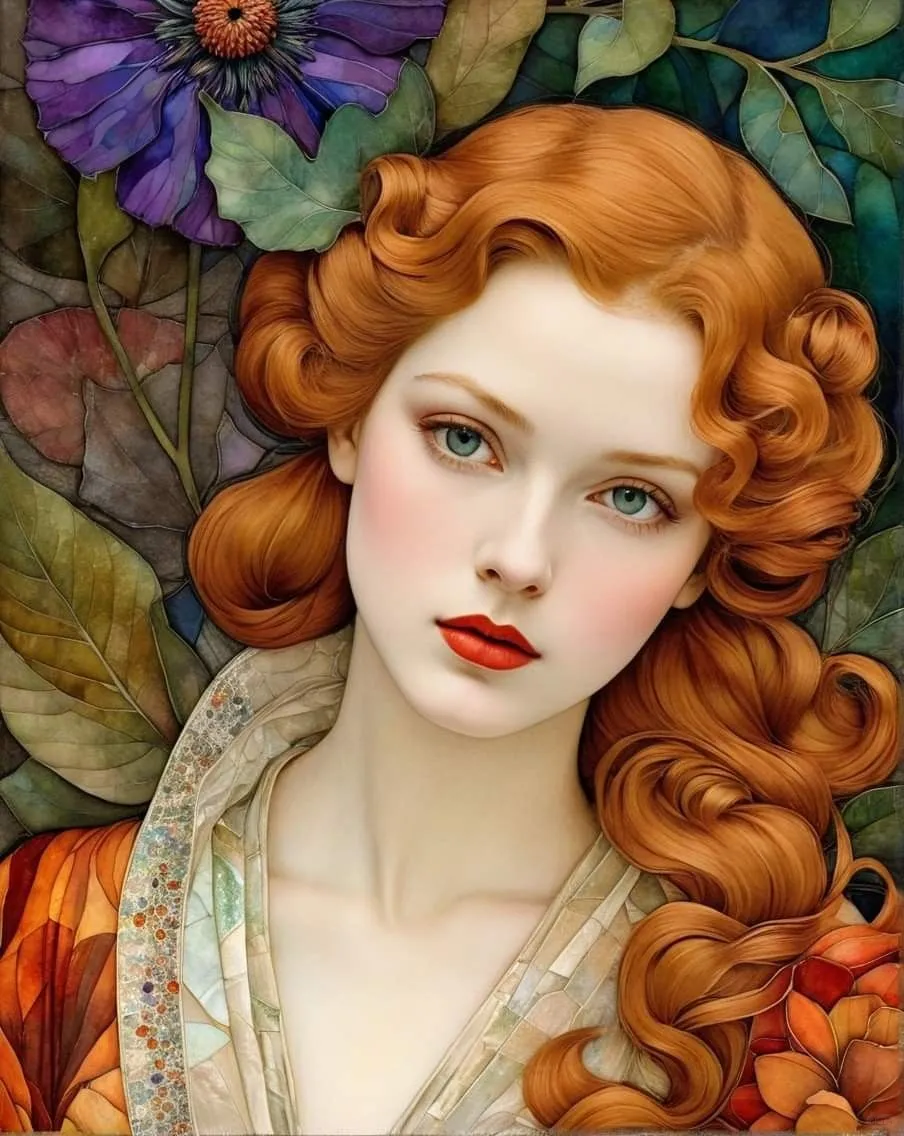 她在发光，美到我了💗