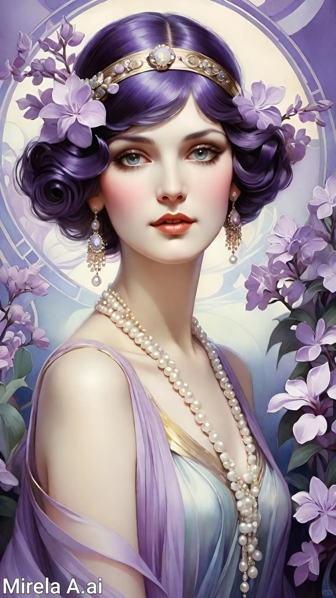 她在发光，美到我了💗