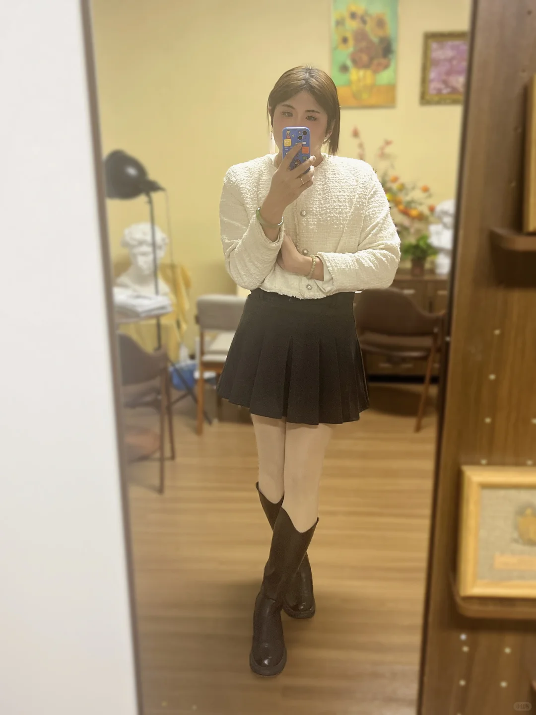 该轮到自己臭美了～