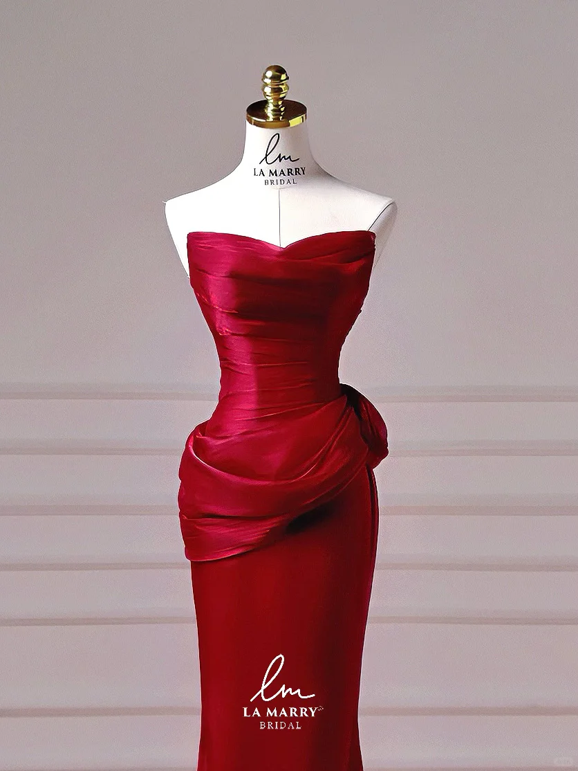 热烈生长𝑑𝑒玫瑰🥀娇艳欲滴·红色晚宴礼服