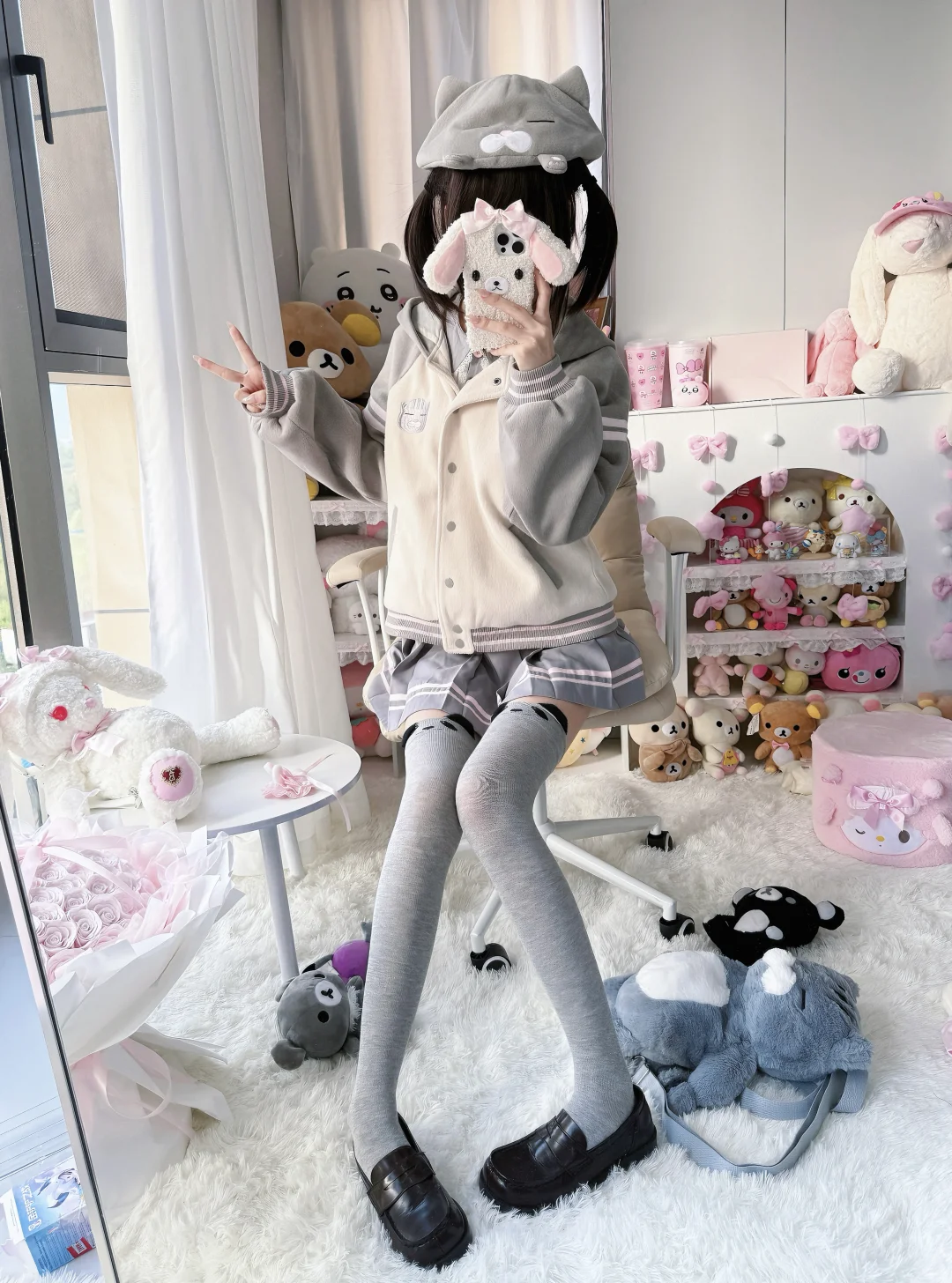 🧶日系古早必备！丧猫棒球外套上新！