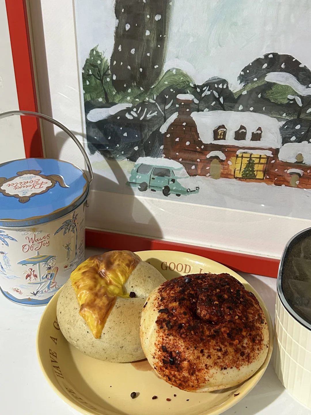 这些贝果🥯是来报恩的吧‼️太香了😭